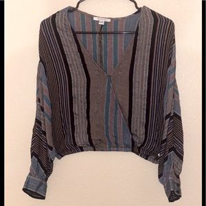 Long sleeve striped shirt